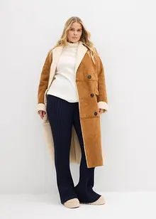 Pletené kalhoty z měkké viskózové směsi, bonprix