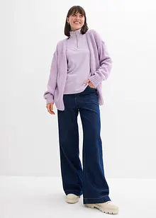 Žebrované tričko z měkké viskózové směsi, bonprix