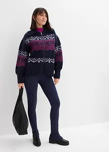 Legíny s rozparkem ve švu, bonprix