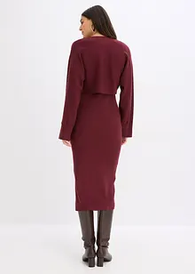 Pletená souprava se šaty (2dílná souprava), bonprix