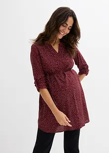 Těhotenské/kojicí halenkové šaty 2 v 1, ze splývavé viskózy, bonprix