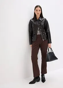 Bunda z umělé kůže, bonprix