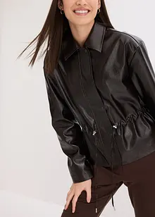 Bunda z umělé kůže, bonprix