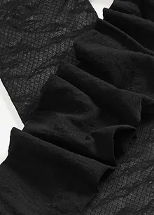 Punčochové kalhoty s květinovým síťovaným vzorem, bonprix