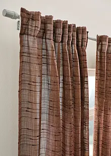 Záclona se strukturou, v mnoha velikostech (1 ks v balení), bonprix