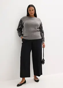 Svetr s leopardím vzorem, bonprix