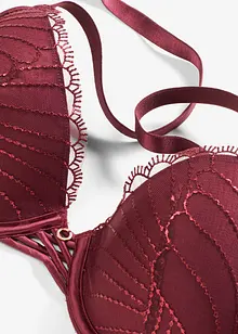 Vyztužená podprsenka s elegantní výšivkou, bonprix