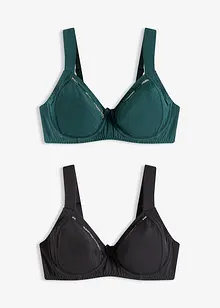 Podprsenka s kosticemi (2 ks v balení), bonprix