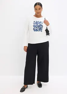 Tričko s dlouhým rukávem a natištěným motivem, bonprix