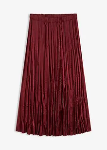 Saténová sukně se zmačkaným efektem, bonprix