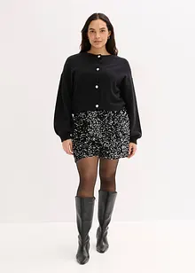 Pletený kabátek s ozdobnými knoflíky, bonprix