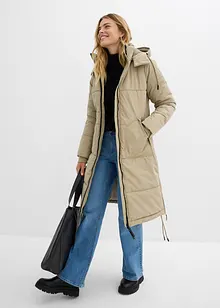 Voděodolný prošívaný kabát, bonprix