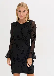 Minišaty se síťovinou, bonprix