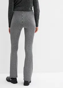 Rozšířené legíny se třpytivou přízí, bonprix