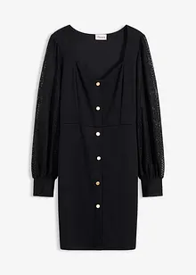 Minišaty s hlubokým výstřihem, bonprix