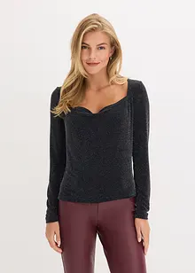 Top s výstřihem zv. voda, bonprix