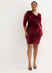 Minišaty z lesklého sametu, bonprix