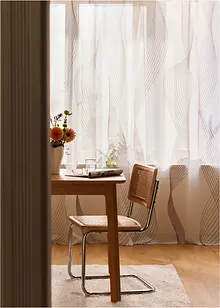 Záclona s potiskem vln (1 ks v balení), bonprix