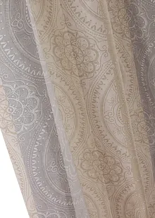 Neprůhledný závěs s proužky (1 ks) s recyklovaným polyesterem, bonprix