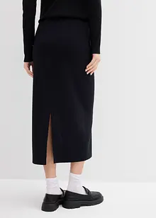 Midi sukně z materiálu scuba, bonprix