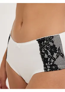 Bokové maxikalhotky s organickou bavlnou (4 ks v balení), bonprix