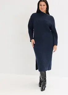 Žebrované pletené šaty, bonprix