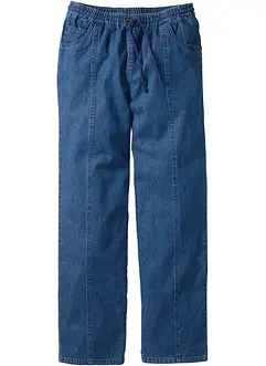 Kalhoty bez zapínání, z lehké bavlny Classic Fit, Straight, bonprix
