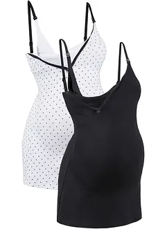 Kojicí top s organickou bavlnou (2 ks v balení), bonprix