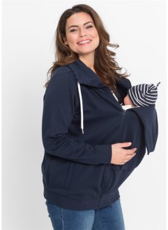 Těhotenská a nosící mikina na zip, bpc bonprix collection