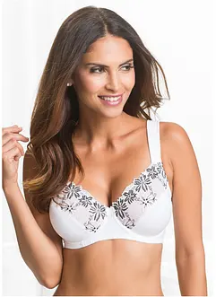 Podprsenka s kosticemi a polstrovanými ramínky (2 ks v balení), bonprix