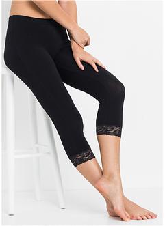 Spací capri legíny s krajkou, bpc bonprix collection