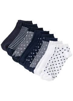 Nízké ponožky (8 párů) s organickou bavlnou, bpc bonprix collection