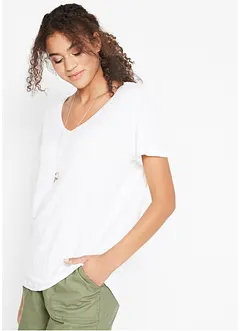 Tričko z čistého lnu, bonprix