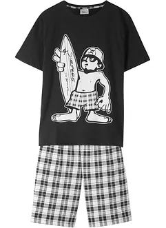 Krátké pyžamo z čisté bavlny (2dílná souprava), bonprix