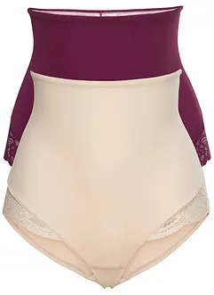 Stahovací kalhotky, lehký tvarující efekt (2 ks), bonprix