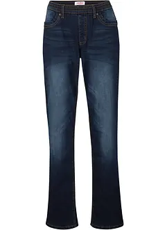 Termo džíny Straight Mid Waist, bonprix
