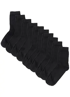 Ponožky (10 párů) s organickou bavlnou, bonprix