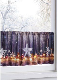 LED záclona s vánočním potiskem, bpc living bonprix collection