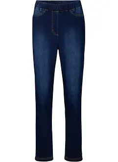 High Waist jeggings, ealstické, s termo funkcí, pohodlná pasovka, bonprix