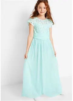 Šifonové šaty s krajkou, bonprix