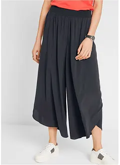 Kalhoty Culotte, délka k lýtkům, z udržitelné viskózy, bonprix