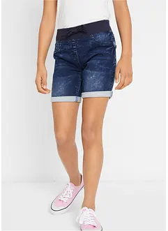 Džínové šortky, Mid Waist, bonprix