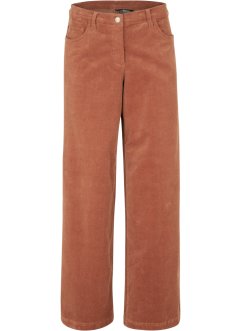 Manšestrové kalhoty ve stylu Marlene, bpc bonprix collection