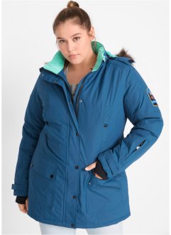 Funkční dlouhá outdoorová bunda s kapucí, nepromokavá, bpc bonprix collection