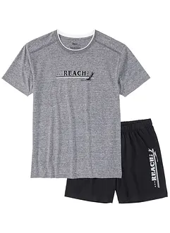 Krátké pyžamo s měkkou bavlnou, bonprix