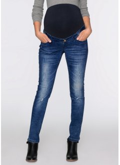 Těhotenské Skinny džíny ve vzhledu Destroyed, bpc bonprix collection