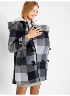 Vlněná těhotenská a nosicí bunda s medvídkovou podšívkou, bpc bonprix collection