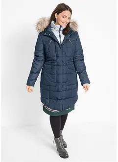 Pletené šaty s vánočním vzorem, bonprix