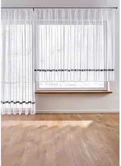 Záclona se saténovou páskou, bonprix