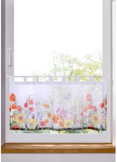 Vitrážková záclona s květinovým vzorem, bpc living bonprix collection